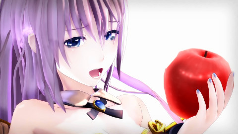 【巡音ルカV4X】Bad Apple【カバーMMD】
